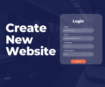 Create New website