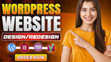 I Do Create WordPress Website Development, Design Redesign, Clone, Landing Page.