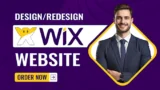 I can do Wix website design.